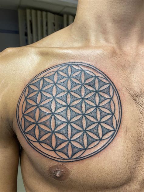 Flower Of Life Symbol Tattoo