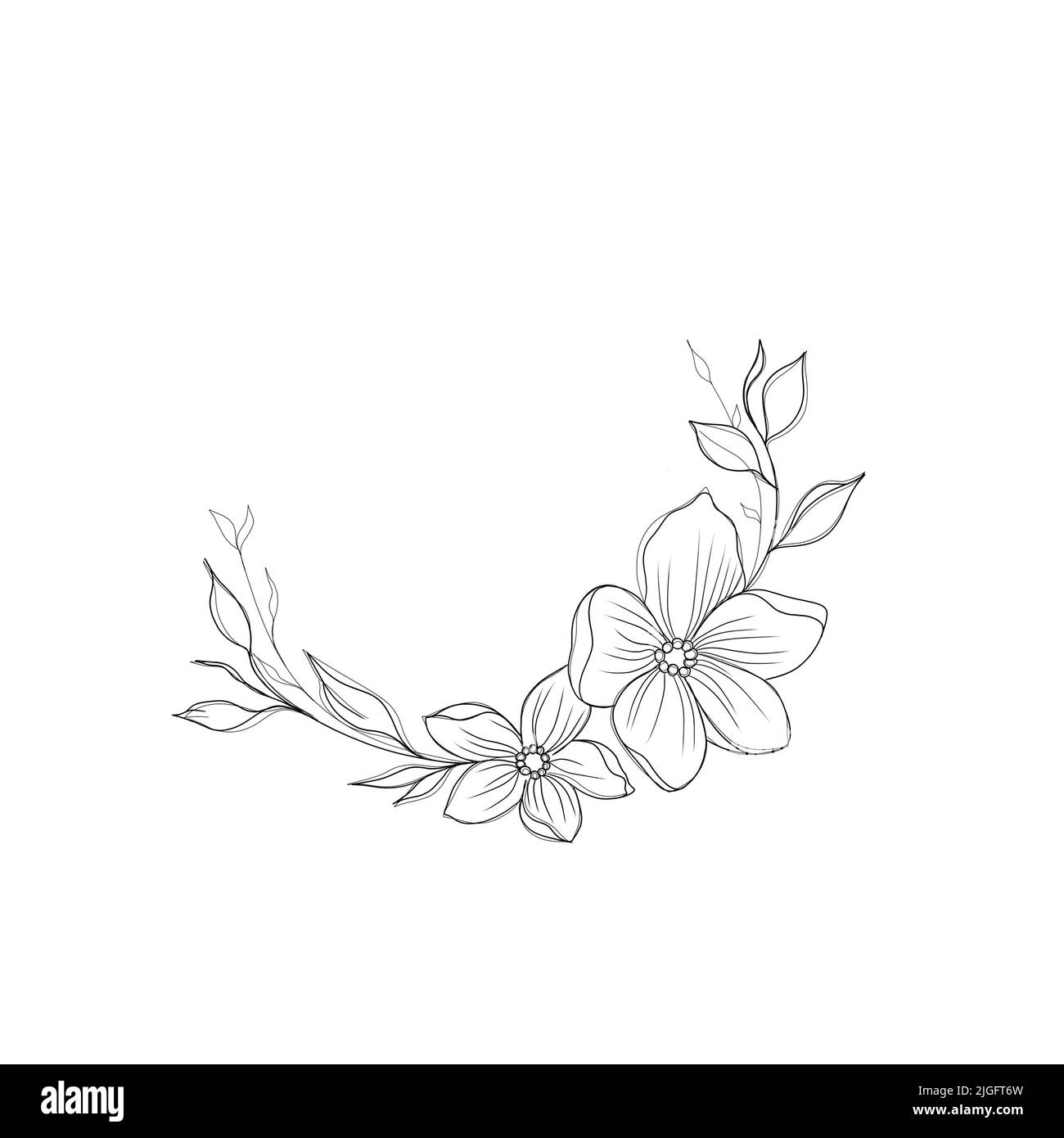 Flower Tattoo Outlines