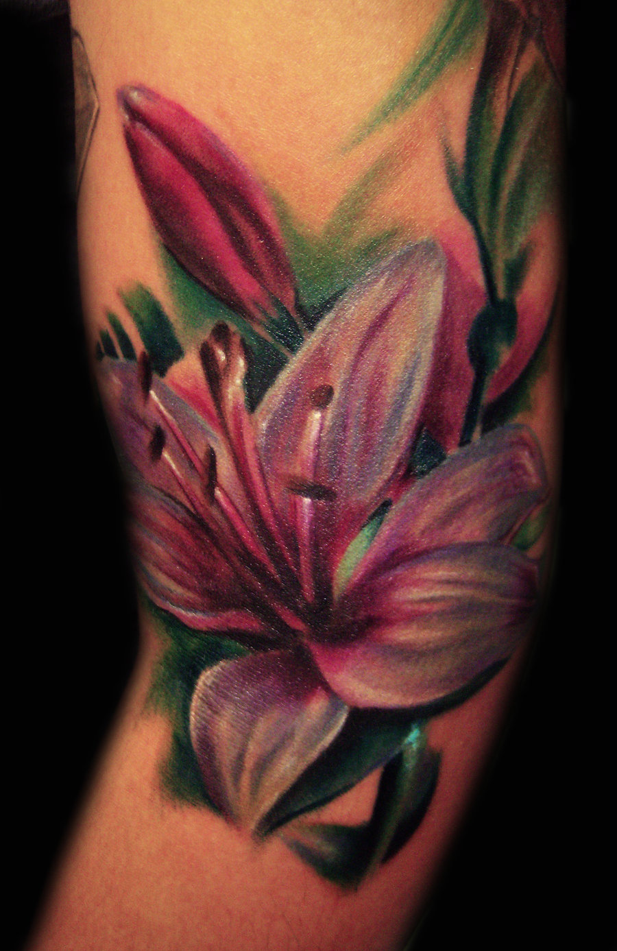 Flower Tattoos Lily