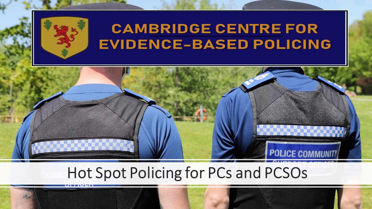 Frequency Vs Length Of Hot Spots Patrols A Randomised Controlled Trial Cambridge Journal Of Evidence Based Policing