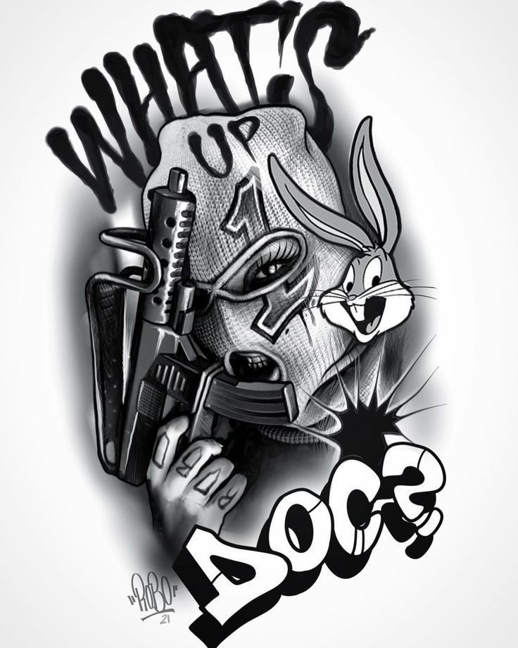 Gangster Tattoo Drawings At Zane Bussell Blog