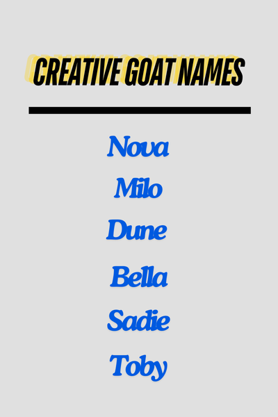 7 Ways To Nail Goat Name Of Industry For Your Brand