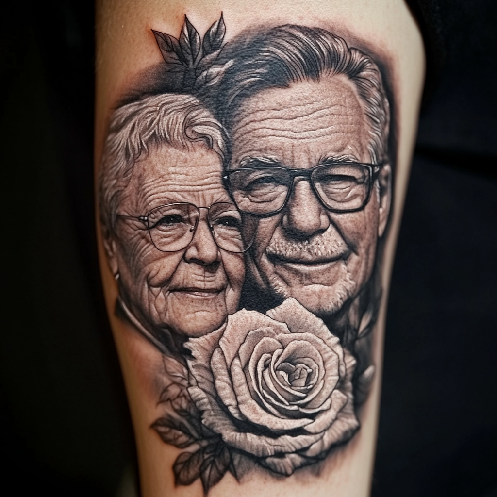 Grandparent Memorial Tattoos