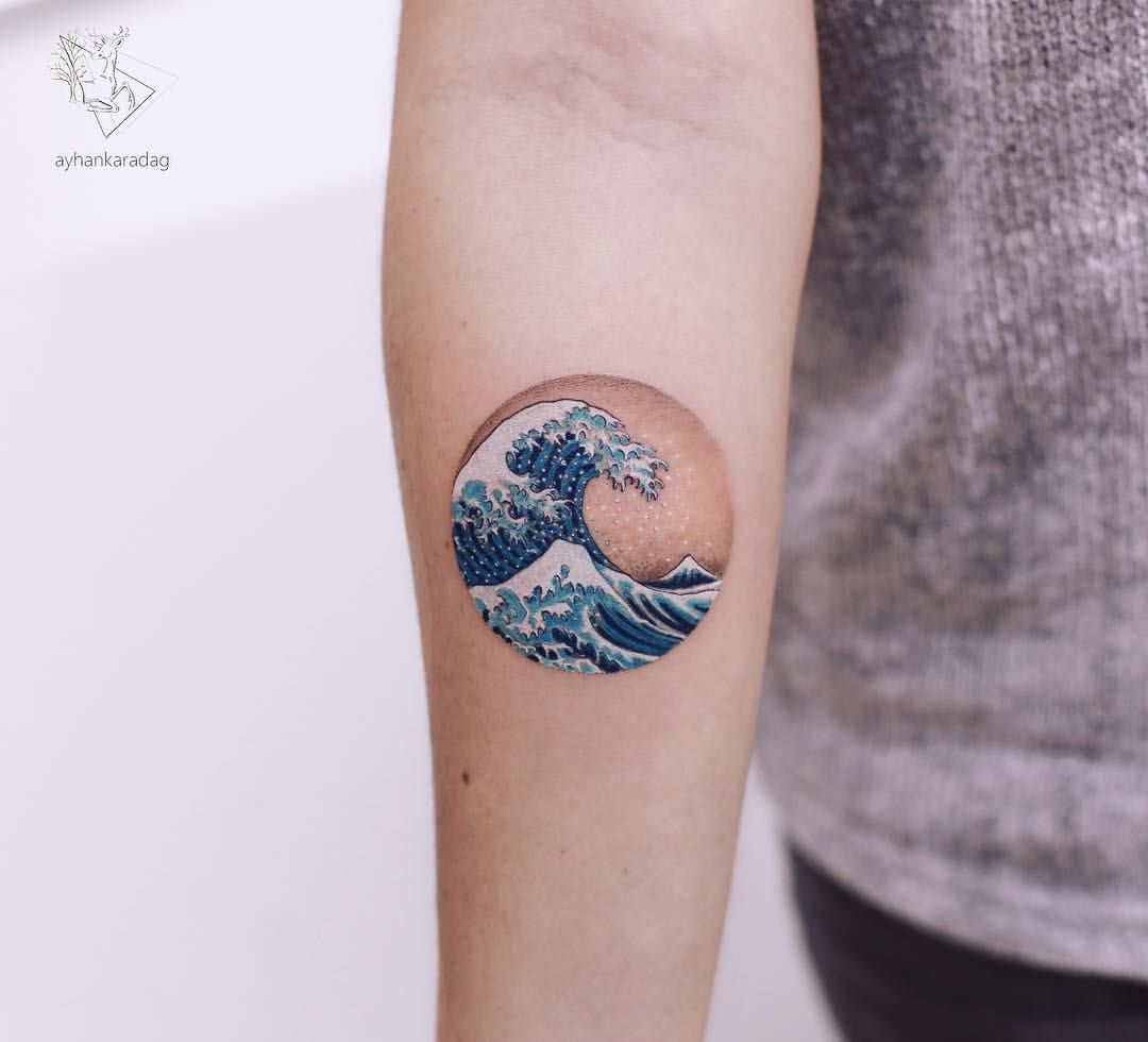 Great Wave Off Kanagawa Tattoo