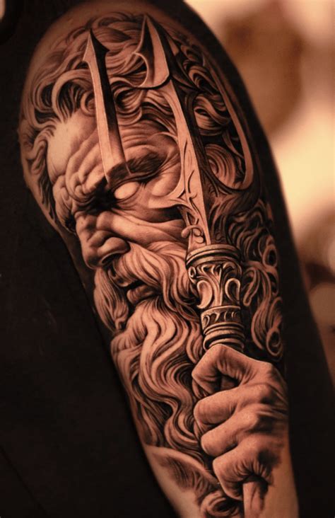 Greek Mythology Gods Tattoos