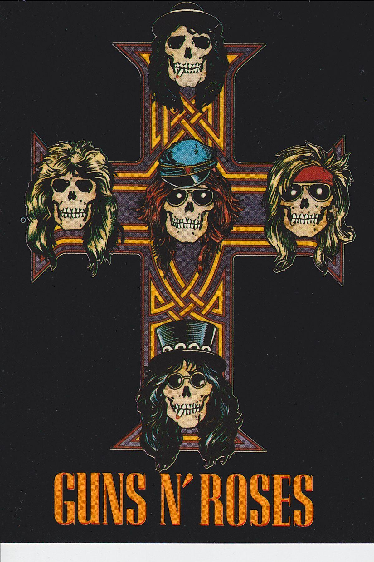 Guns N Amp 39 Roses Cross Logo Logodix