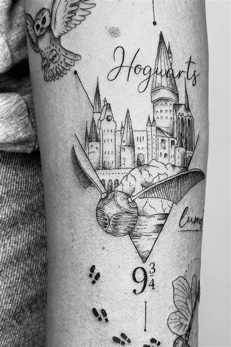Harry Potter Arm Tattoos