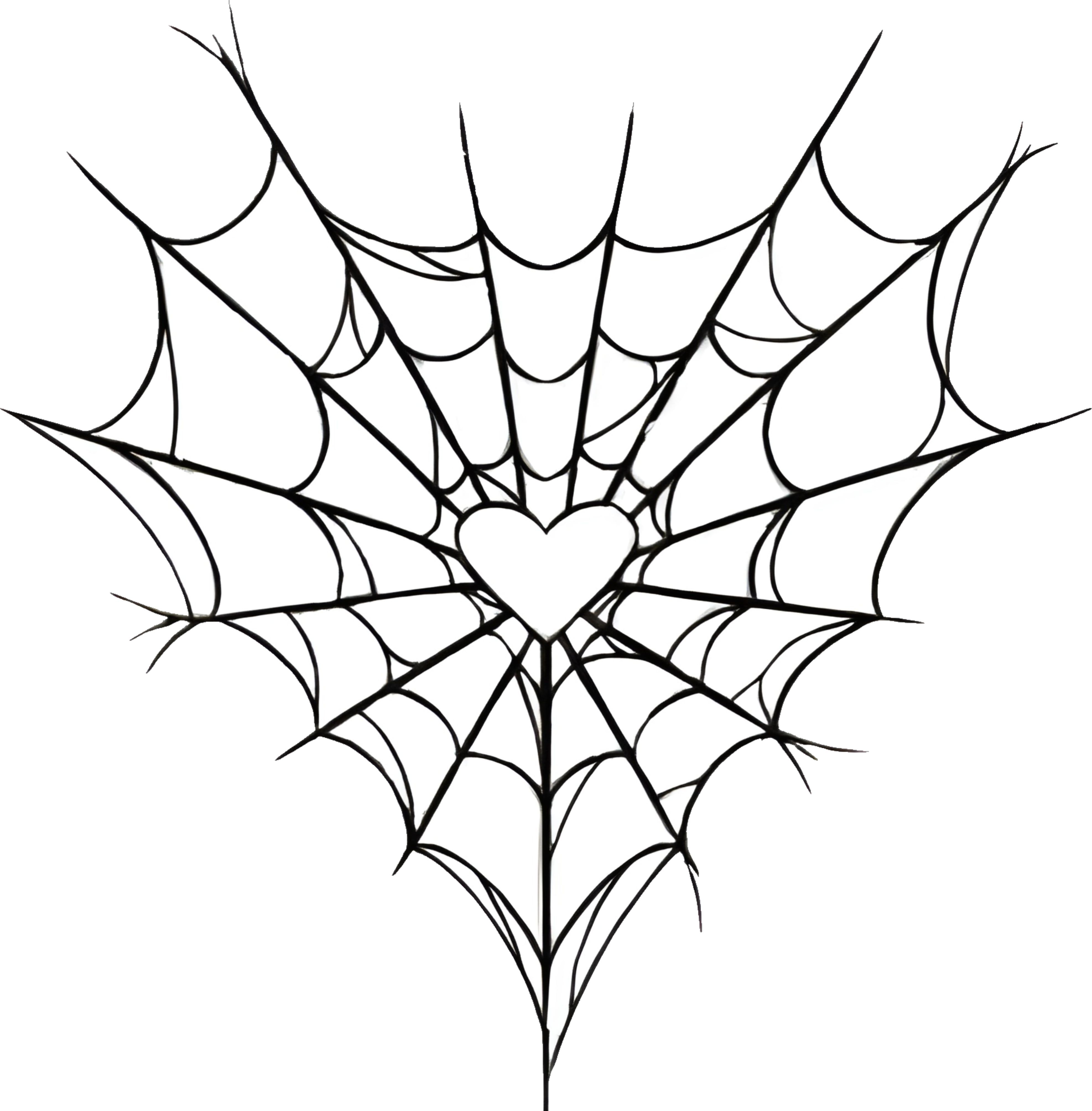 Heart Spider Web Tattoo Web Tattoo Spider Web Tattoo Tattoo Drawings