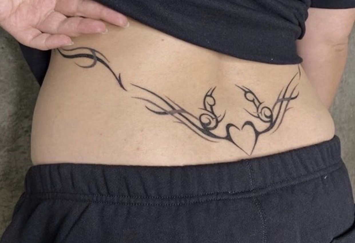 Heart Tramp Stamp
