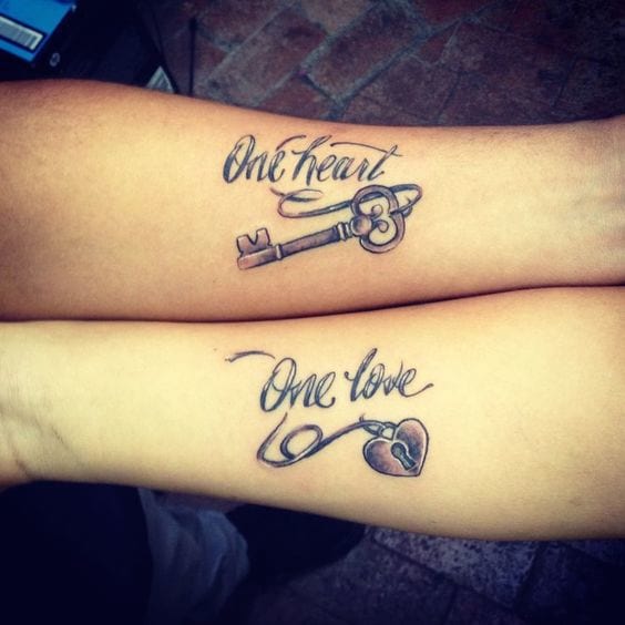 Husband And Wife Matching Tattoos Designs Ideas And Meaning Tattoos