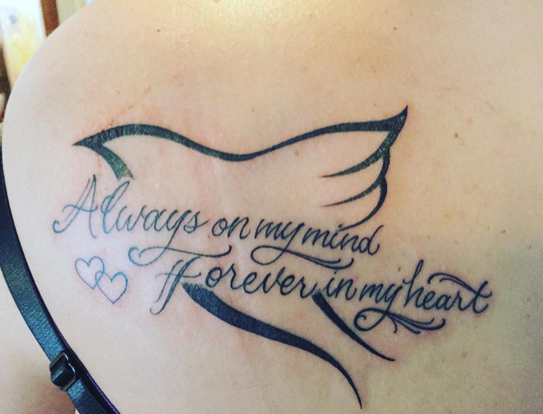In Loving Memory Bird Tattoos In Loving Memory Bird Tattoos