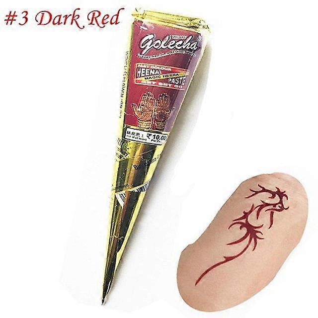 Indian Henna Tattoo Paste Cone Body Paint Temporary Tattoo For Women Indian Henna Tattoo Paste Cone Body Paint Temporary Tattoo For Women
