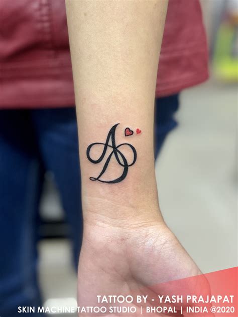 Initial A Tattoos Designs