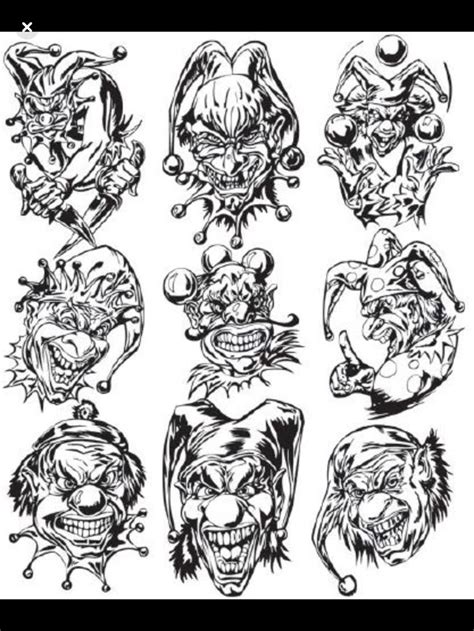 Interesting Stuff Clown Tattoo Evil Clown Tattoos Graffiti Style Art