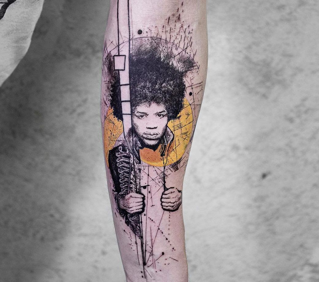 Jimi Hendrix Tattoo