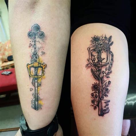 Kingdom Hearts Keyblade Tattoos
