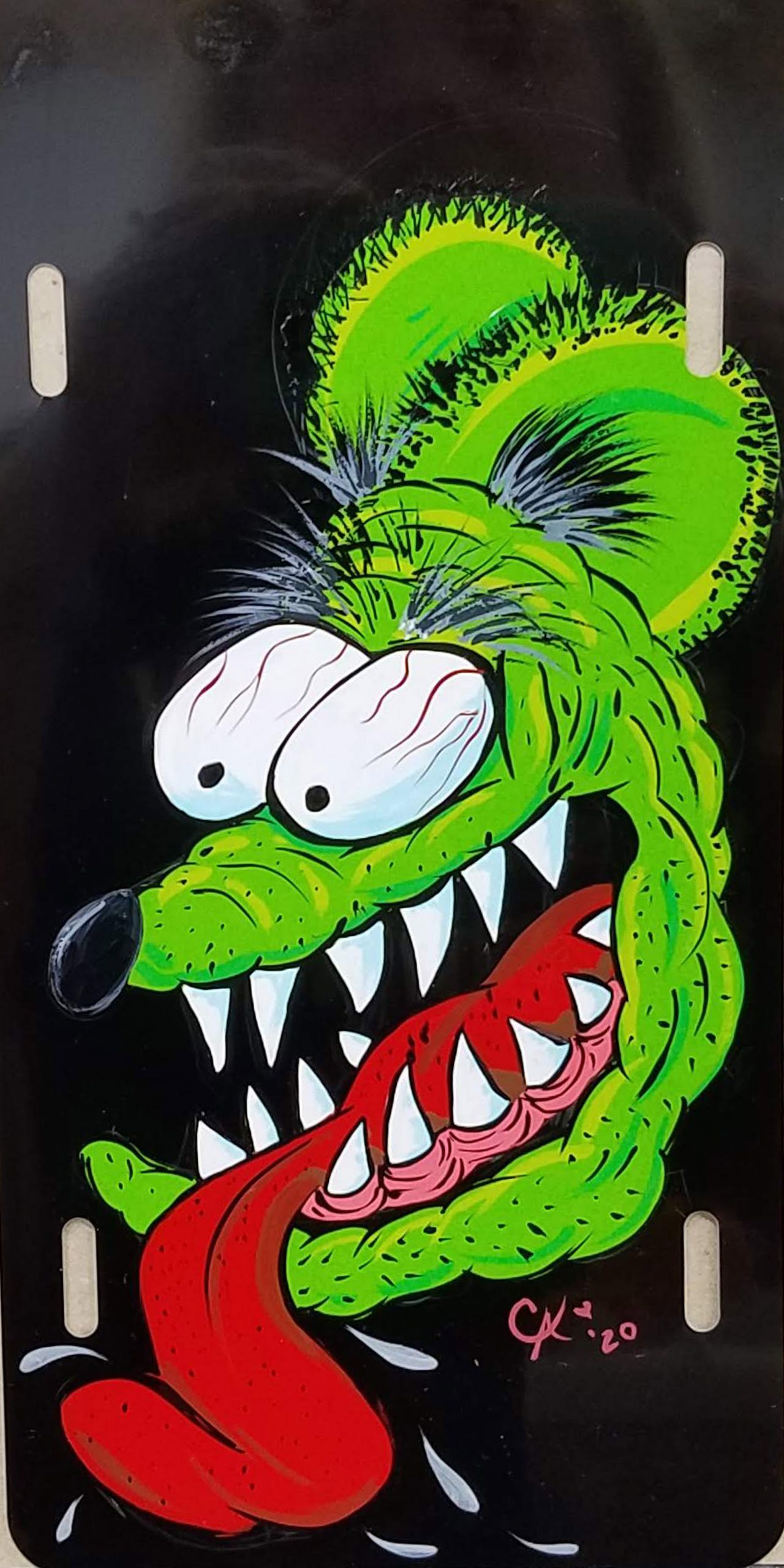 Kustom Kulture Art Pinstriping Designs Rat Fink Airbrush Art Flash