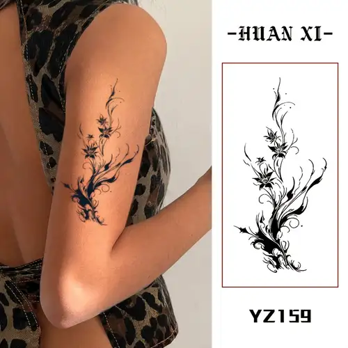 Leg Vine Tattoo Bronctattooaus Com