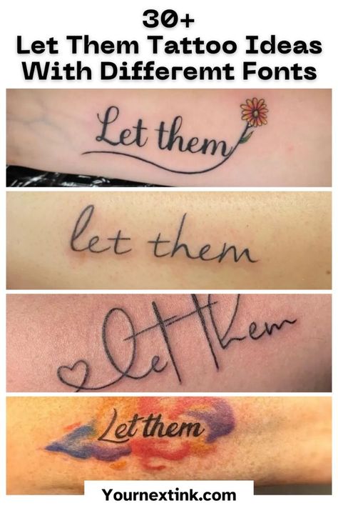 Let Them Let Me Tattoo Ideas Let Them Let Me Tattoo Ideas