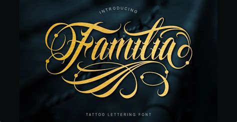 Lettering Family Tattoo Font Calaverastattoos Com
