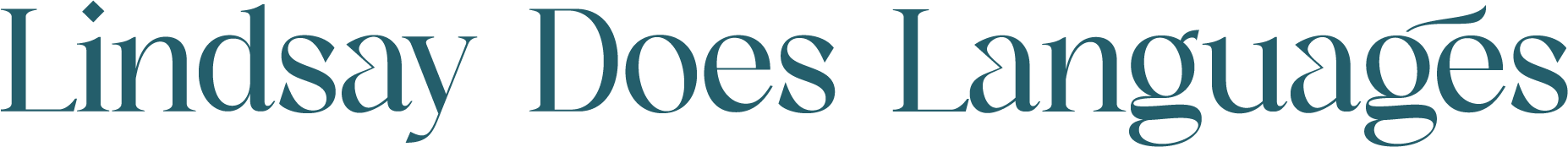 Lindsay Does Languages