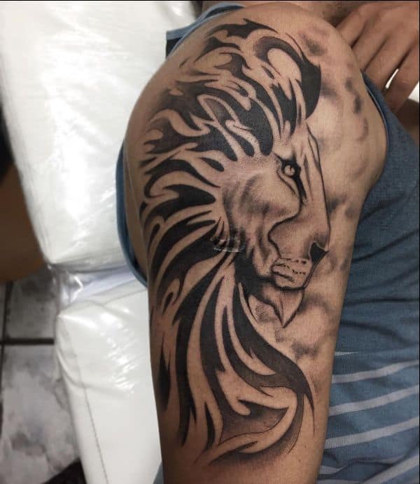 Lion Tattoos For Men