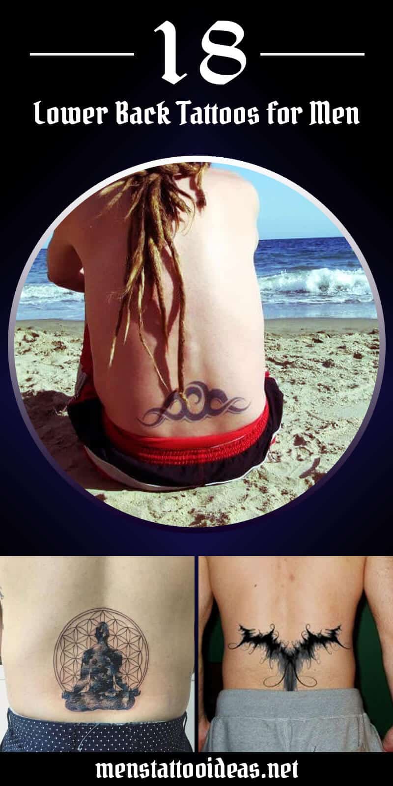 Lower Back Tattoo Men