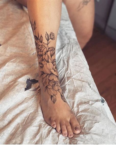 Lower Leg Tattoos For Women