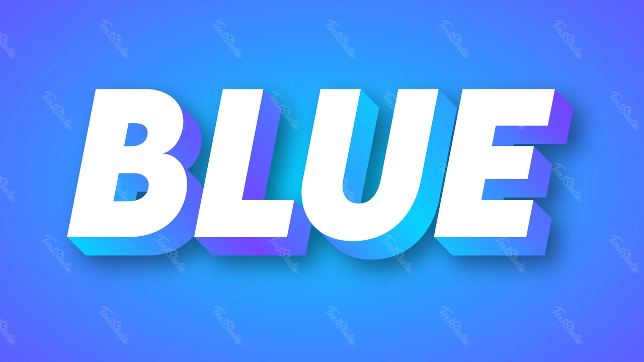 Maintenance Blue And Purple 3D Text Effect Generator