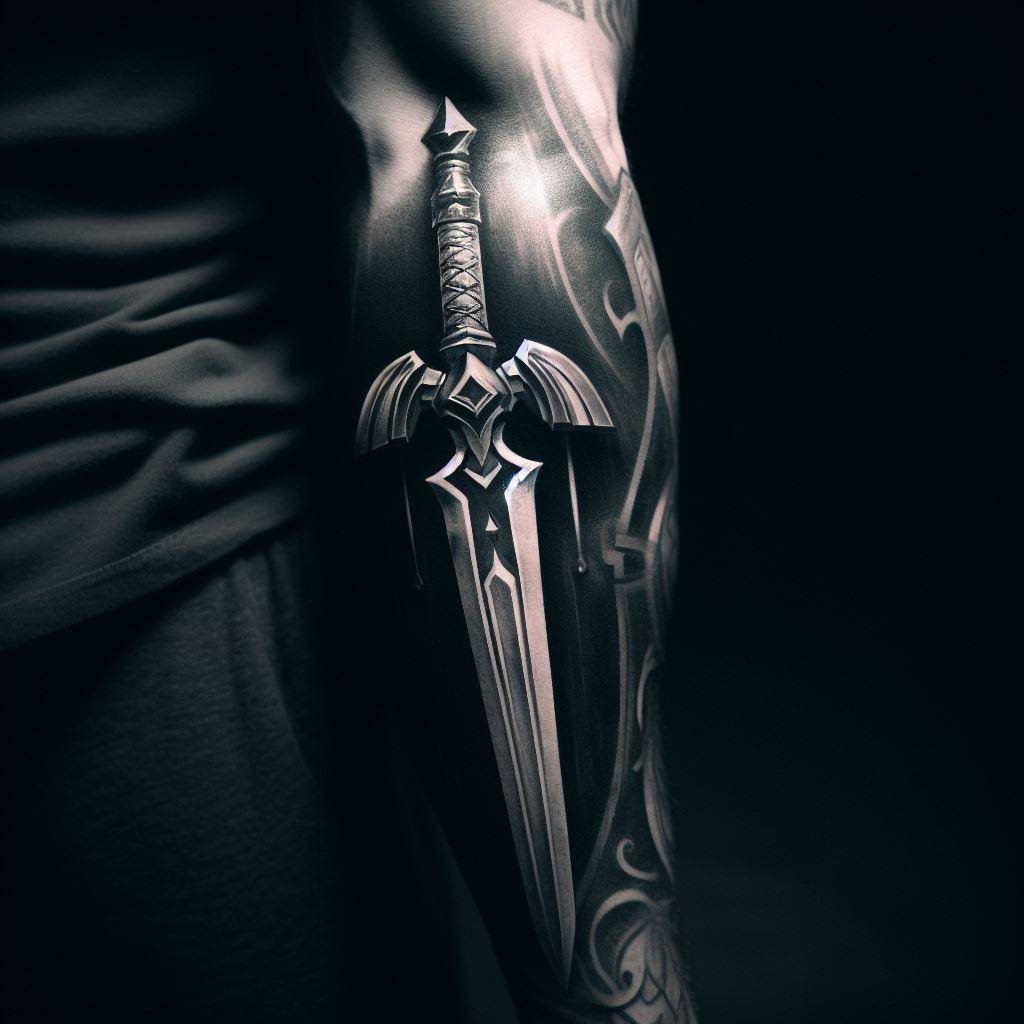 Master Sword Tattoo Unleashing The Power Within Your Own Tattoo Master Sword Tattoo Unleashing The Power Within Your Own Tattoo