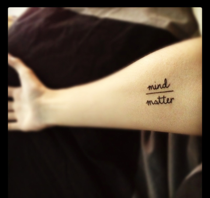 Mind Over Matter Tattoo Designs Google Search Mind Over Matter