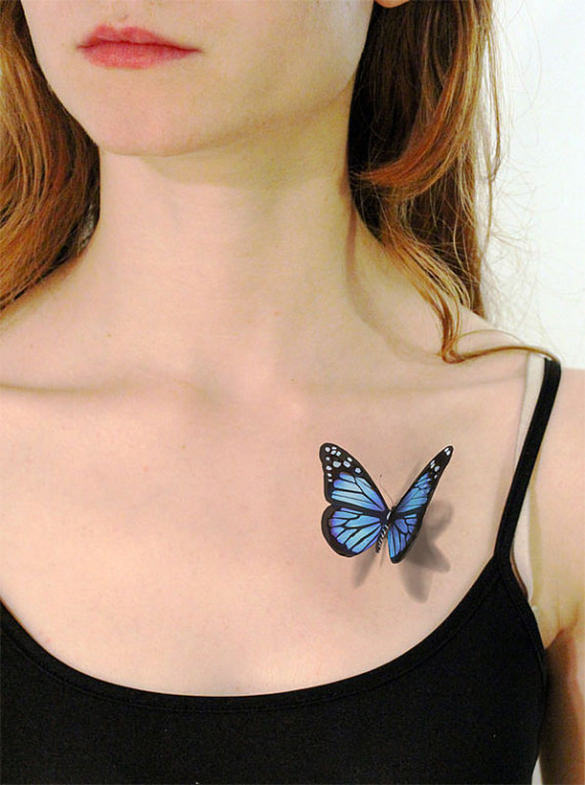 Monarch Butterfly Tattoo Stencils
