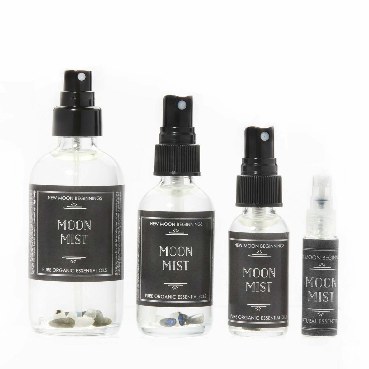 Moon Mist Spray Room Spray With Healing Crystals New Moon Beginnings
