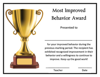 The Most Improved Behavior: Your Definitive Guide To Lasting Change