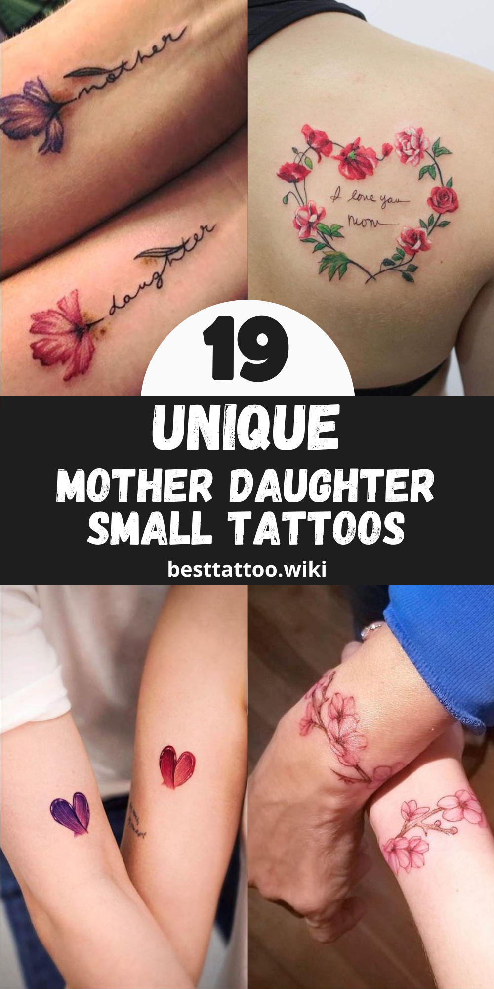 Mother Daughter Tattoo Ideas Small Tattoo Designs