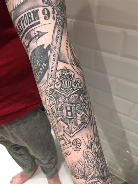 N Pady Harry Potter Tattoo Sleeve Vynikaj C