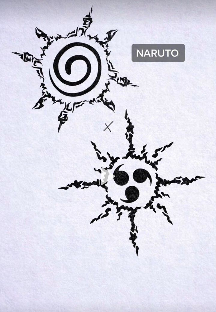Naruto Logo Tattoo Design Naruto Logo Tattoo Design