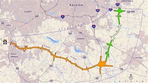 Ncdot Confirms Route To Complete I 540 Eminent Domain Raleigh