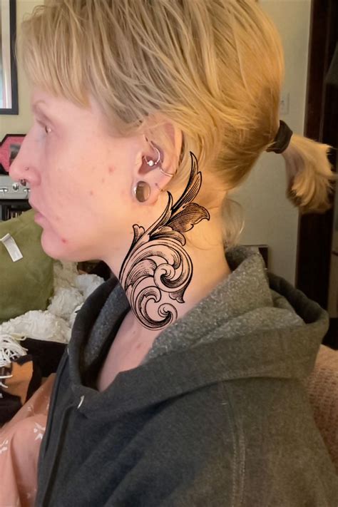 Neck Tattoo Filigree All Seeing Eye Filigree Tattoo Neck Tattoo