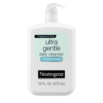 Neutrogena Ultra Gentle Daily Foaming Facial Cleanser 5 8 Fl Oz Hsa