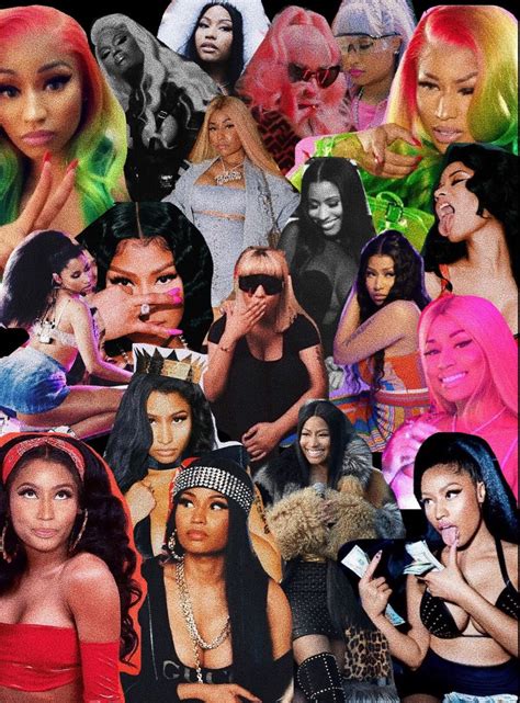 Nicki Minaj Collage Twitter Background