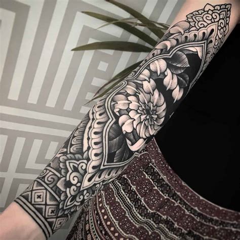 Ornamental Tattoo Artist Jack Peppiette Artwoonz
