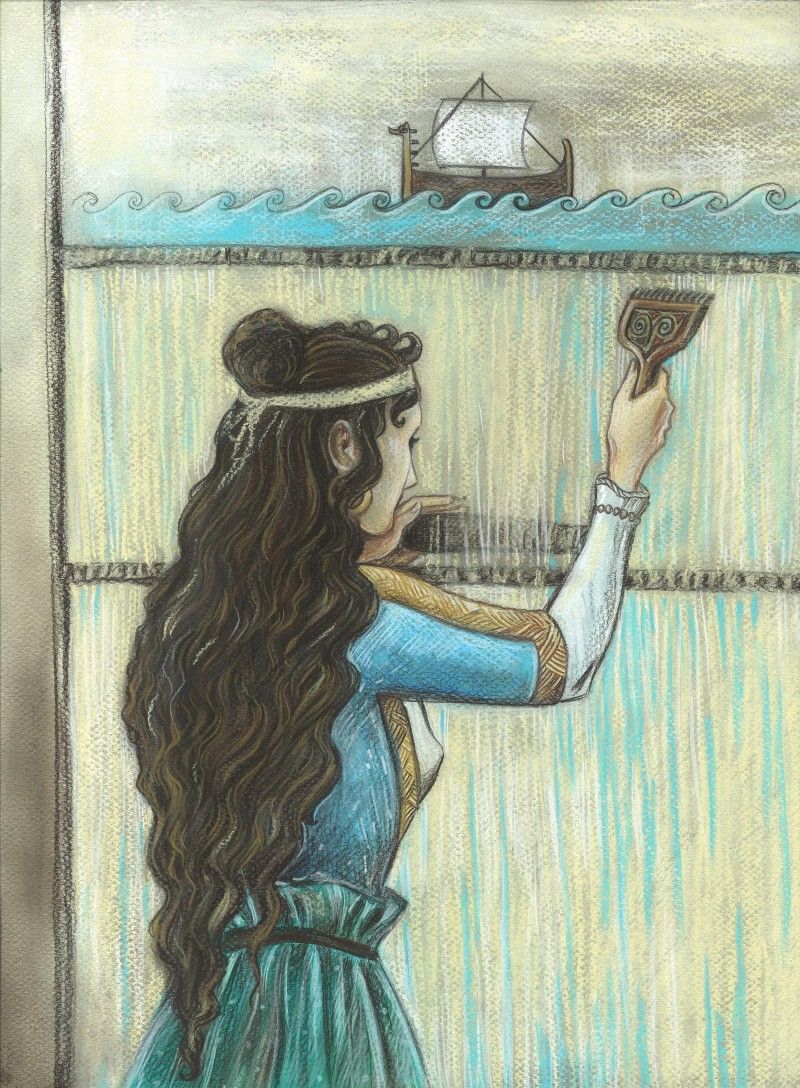 Penelope From Odyssey Rying Drawung: Master Myth-Inspired Drawing