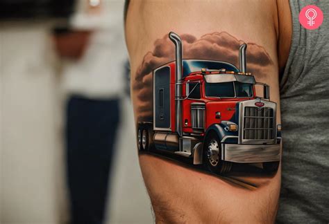 Peterbilt Truck Tattoo Designs
