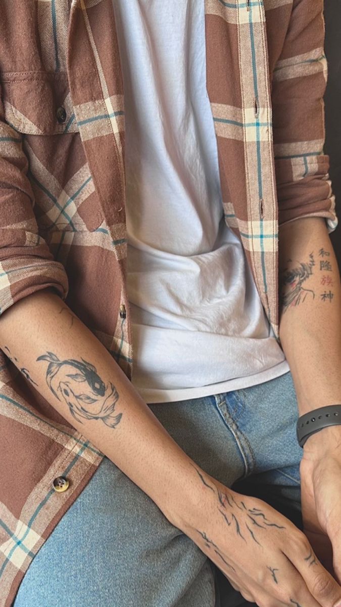 Pin By Fernando Cross On Boredpanda Tattoos For Guys Simple Forearm