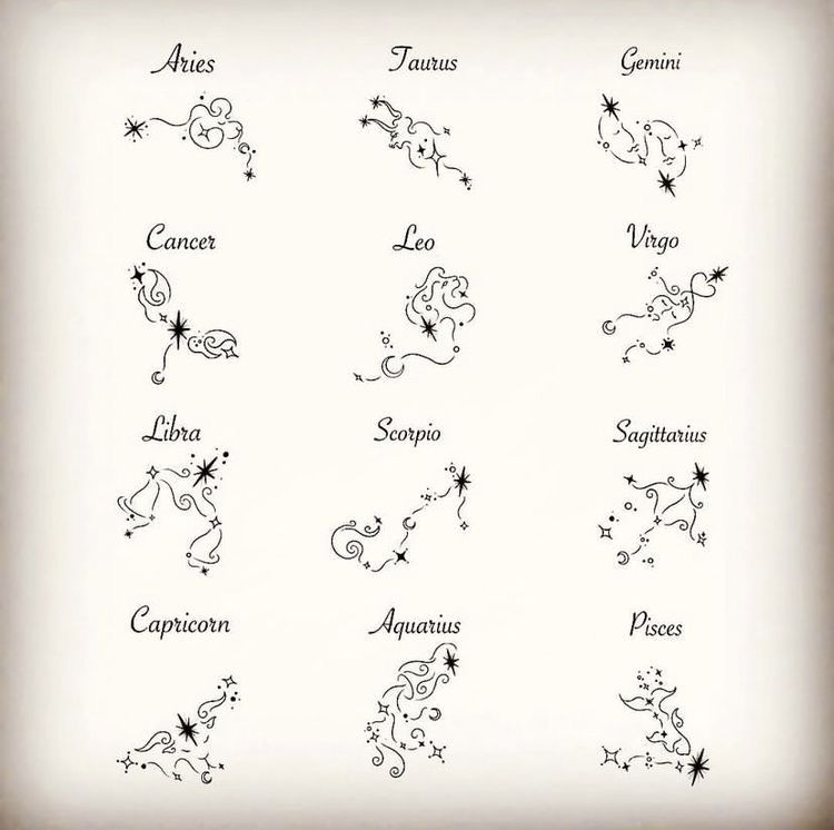 Pin By Ravencrowley On Creative Tattoos Horoscope Tattoos Small