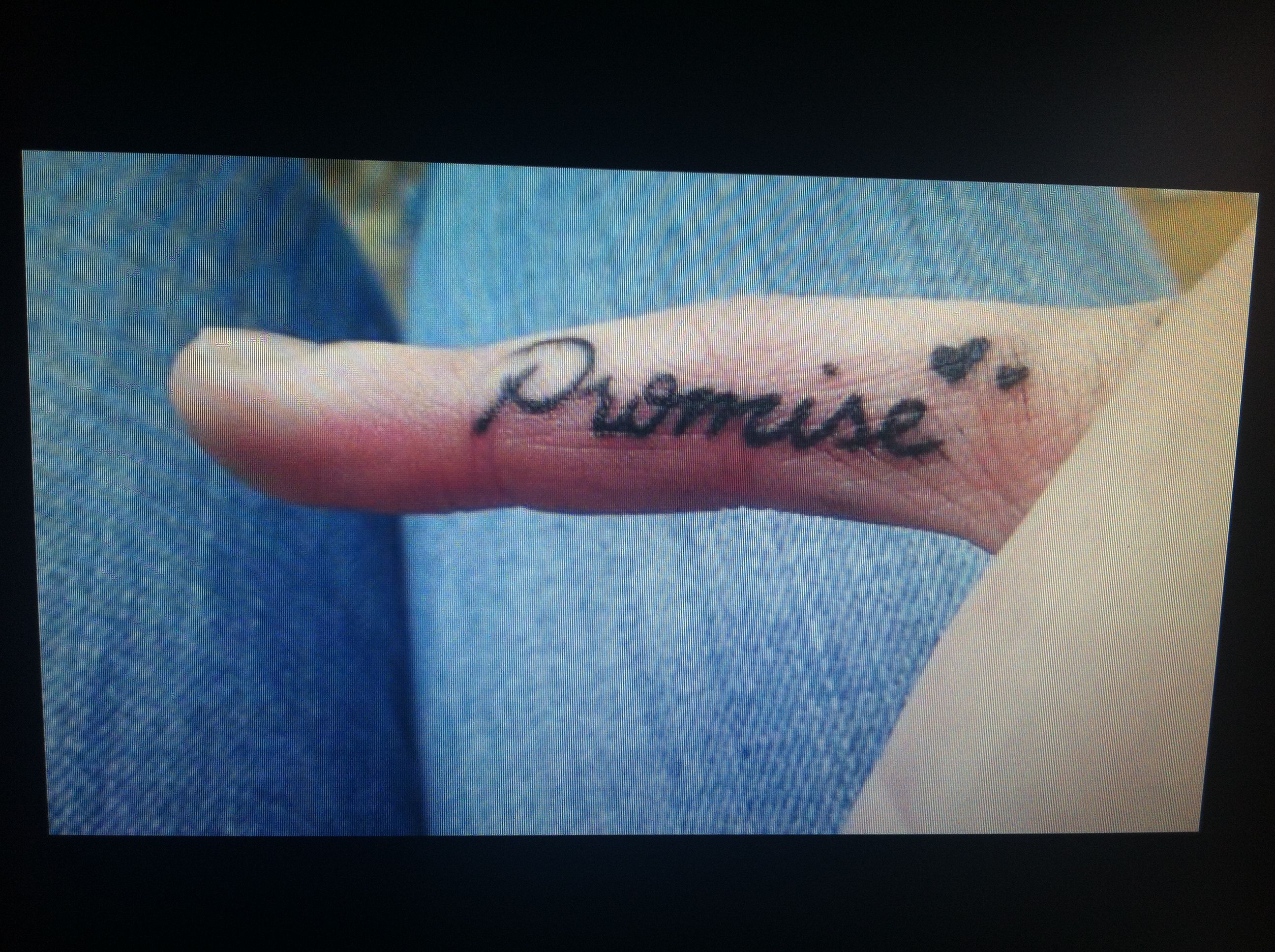 Promise Tattoo Pinky Swear Tattoo