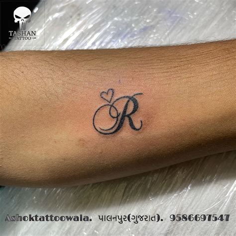 R Letter Tattoo Design Artofit