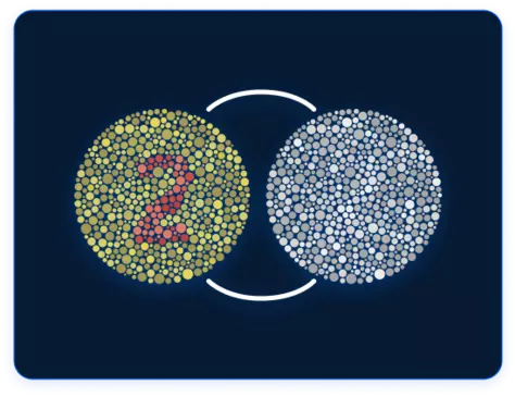 Reverse Colorblind Test