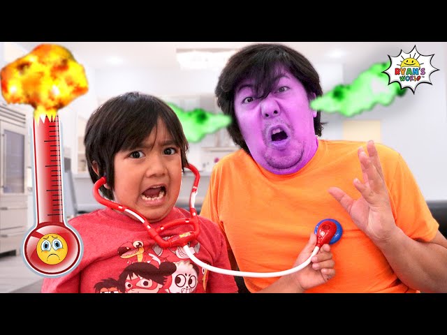 Ryan Helps Sick Daddy And More Fun 1 Hour Kids Video Youtube
